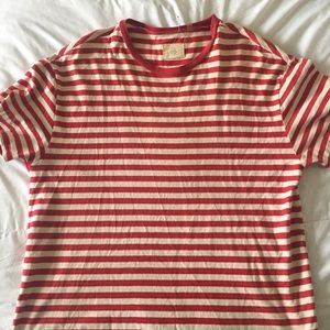 Fear Of God - FOG Essentials Striped Boxy T-Shirt